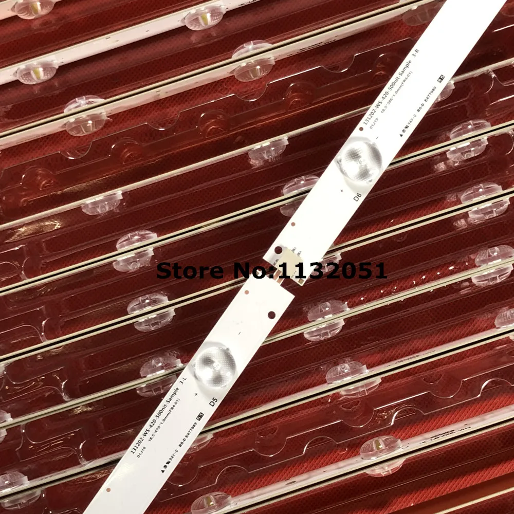 1 juego = 10 piezas de 42 pulgadas de retroiluminación LED 131202-WS-420-500n1t-Sample 3-R 131202-ws-420-500nit-sample 3-L