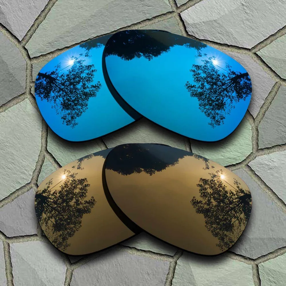 

Sky Blue&Bronze Copper Sunglasses Polarized Replacement Lenses for Oakley Felon