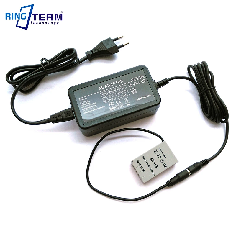 10 مجموعات/وحدة EH5 EH-5 التيار المتناوب محول الطاقة زائد EP-5F تيار مستمر مقرنة (EN-EL24 بطارية وهمية) كومبو لنيكون 1 J5 1J 5 كاميرات رقمية