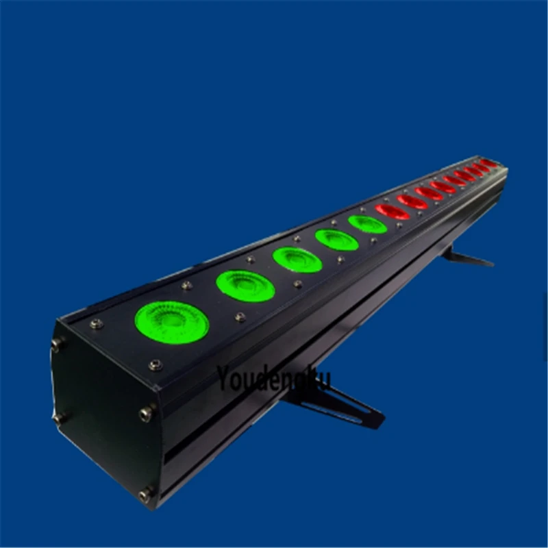 

6 pieces 14x 30W led wall washer stage bar dmx 3in1 wall washer led rgb pixel bar city color light