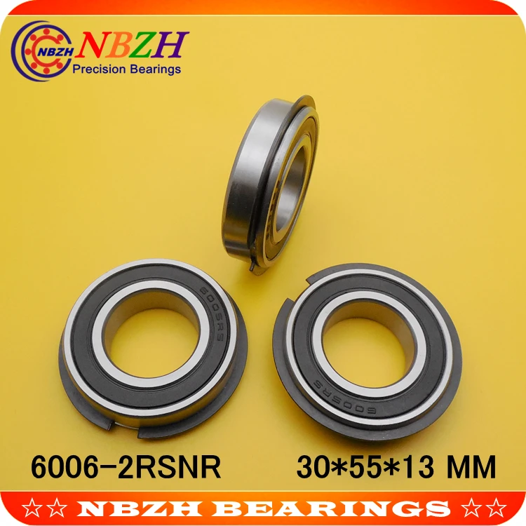 NBZH Bearing6200 NR 6201 NR 6202NR 6203NR 6204NR 6205NR ZZ -2RS With A Locating Snap Ring Slot C Clip Ball Bearings