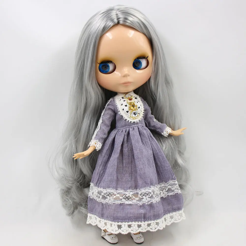 ICY DBS Blyth doll No.BL9084 Silver Grey hair JOINT body Neo 1/6 BJD