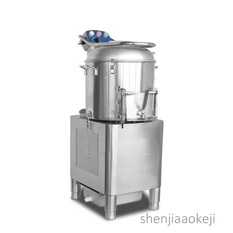 Commercial potato peeling machine Stainless steel & Al+mg alloy HLP-15 sea shell/sweet potato/taro cleaning peeler 165kg/h 750W