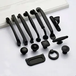 Black Handles for Furniture Cabinet Knobs and Handles Kitchen Handles Drawer Knobs Cabinet Pulls Cupboard Handles Knobs