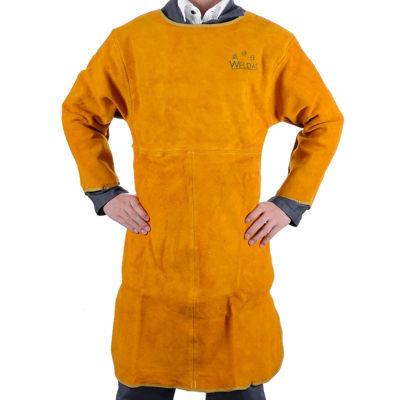 Flame Retardant Welding Clothing FR Pants Cow Leather Welding Jackets Fire Retardant Split Cow Leather Welder Apron