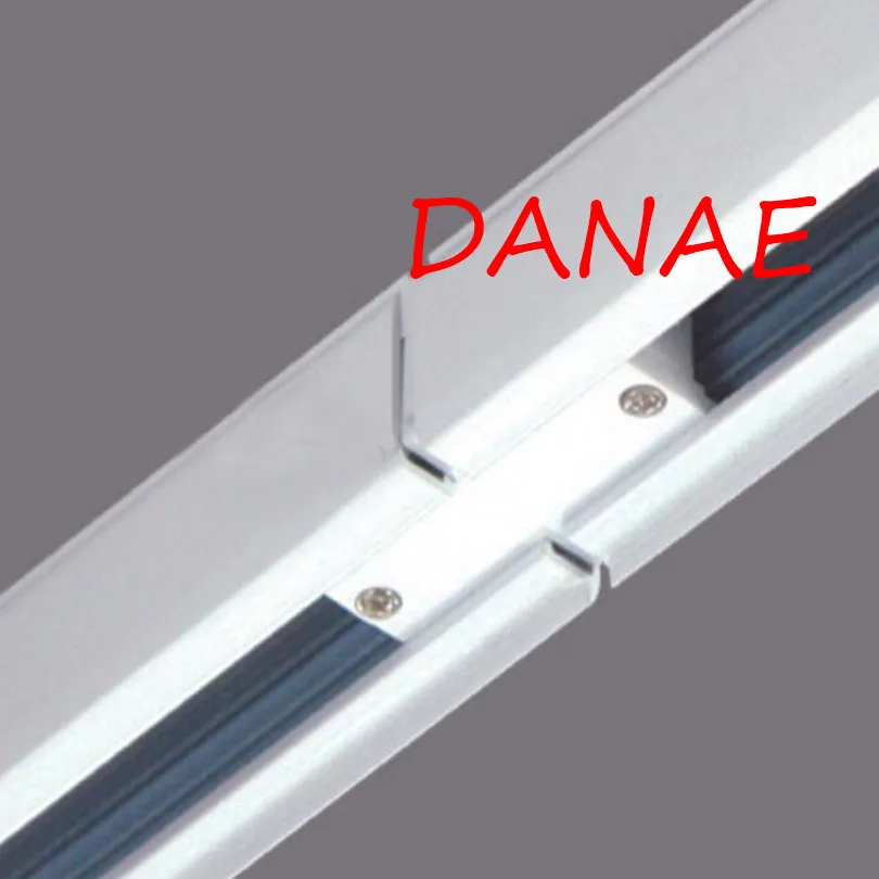 Led Track Rail 1M 3 Fase Circuit 4 Draad Aluminium Spoor Lightrail Verlichting Global Track Systeem Universele Rails Rails Raillamprail