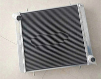 Aluminum Radiator for Jaguar E-Type XKE XK-E Series 1 S1 Series I 3.8L XK I6 MT 1961-1967 1962 1963