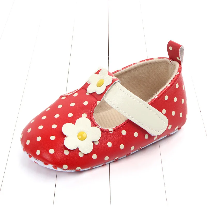 Zapatos Infantiles para bebé, mocasines de flores para Primavera/otoño, botines para recién nacidos, 3 colores disponibles, 0-18 meses