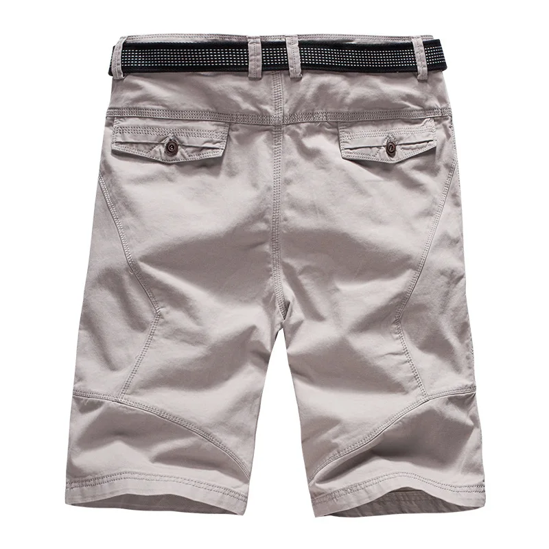 2023 Sommer Herren Cargo Shorts Marke grün Armee militärische taktische Shorts Männer Baumwolle lose Arbeit lässig kurze Hosen ohne Gürtel