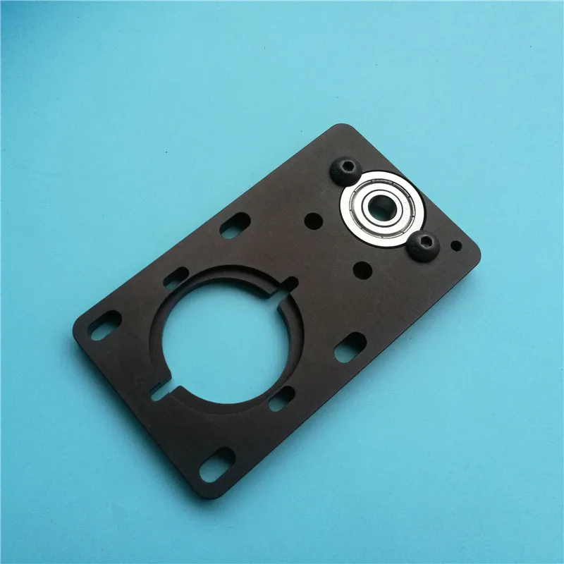 Shapeoko 2 CNC mill machine part Z Axis Motor Plate Aluminum plate with Flange bearing 608zz for X-Carve Z axis