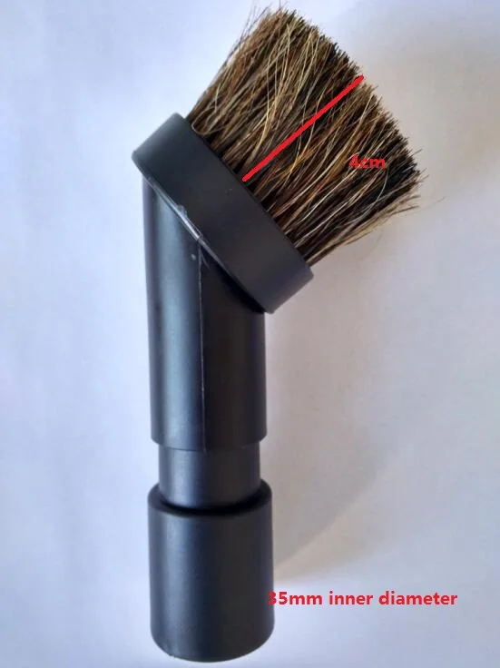 Staubsauger teile 3,5 cm lange pferd haar runde pinsel 32mm/35mm
