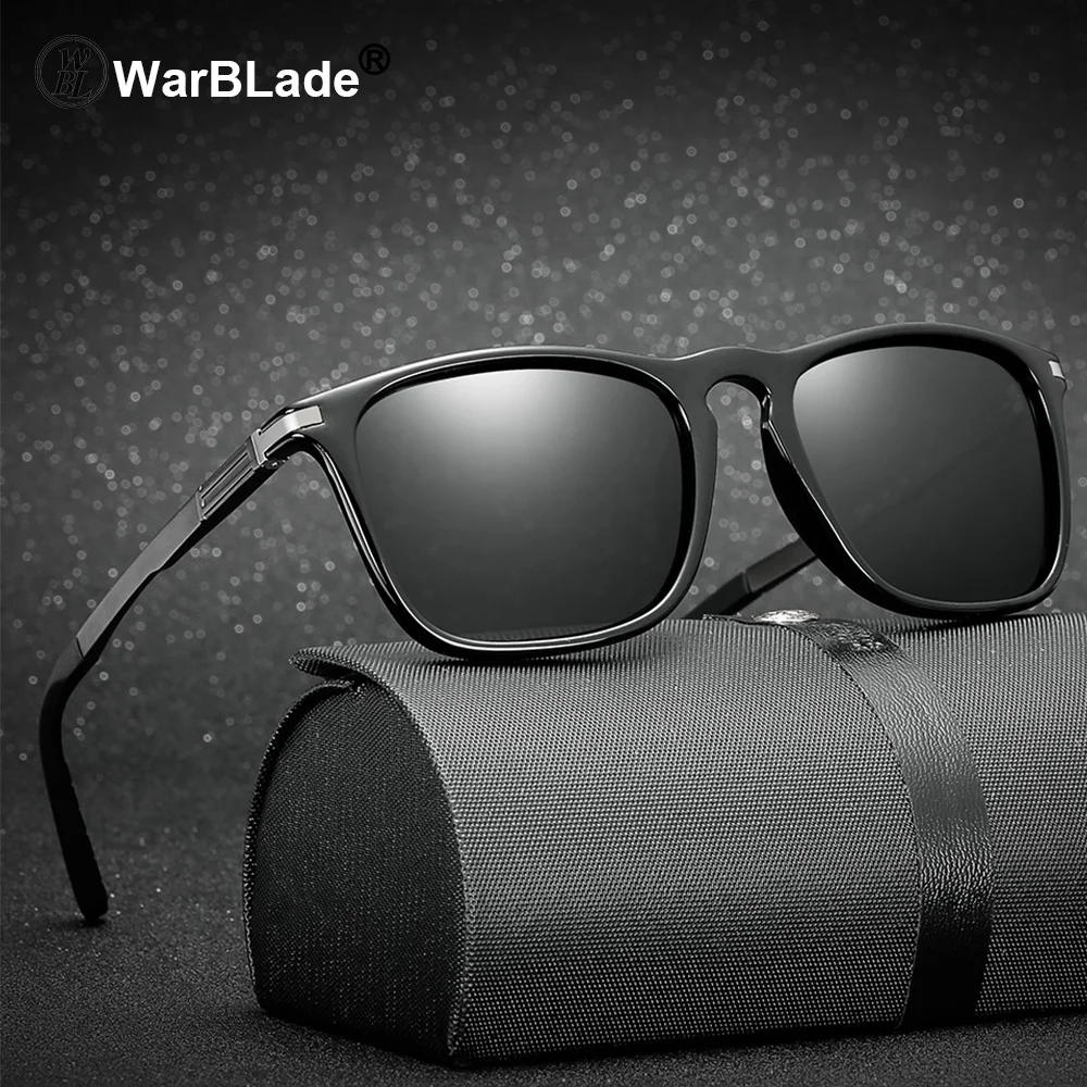 

Солнцезащитные очки WarBLade женские, брендовые поляризационные квадратные солнечные очки UV400, винтажные очки в стиле ретро с черными оттенками для маленького лица, 7034