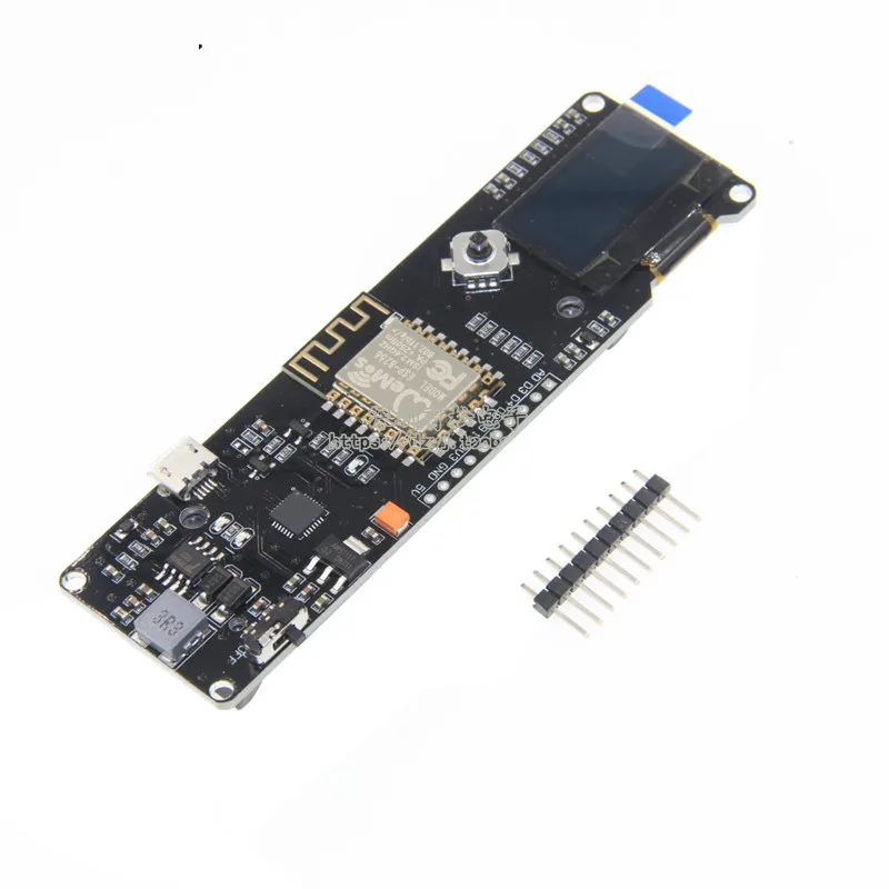 ESP8266 with 0.96 OLED Expansion Temperature and Humidity Development Board Weather Station WIFI Attack