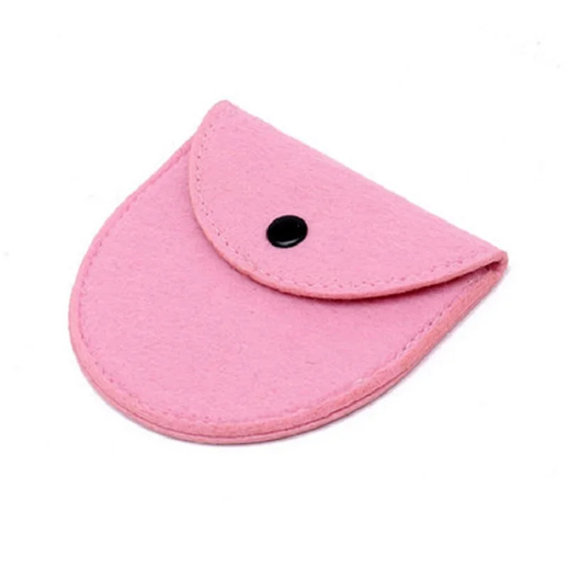 Fashion Hasp Felt Women's Small Coin Purse Female Wallet Ladies Brand Mini Handbag Card Bag Money Pouch for Girls Boys Men 2024