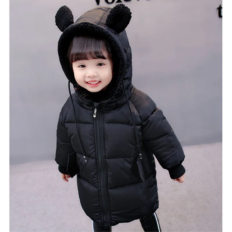 COOTELILI Winter Jackets For Girls Boys Winter Overalls For Girls Warm Coat Baby Boy Clothes Children Clothing 80-130cm