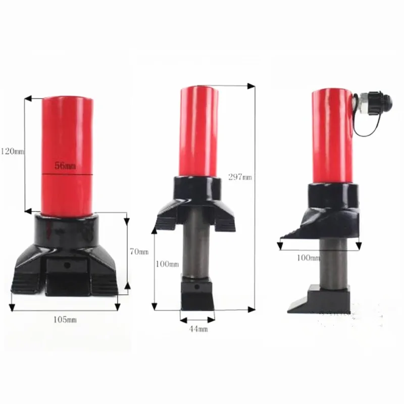 100KN Hydraulischer Türöffner mit Manueller Pumpe, Feuerwehr-Spreizerwerkzeug für Fahrzeugrettung Notfall-Autotüröffnungs-Set – Detail 7