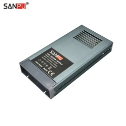 SANPU 24V Power Supply Unit 400W Rainproof IP63 Outdoor No Fan Constant Voltage 24VDC LED Driver AC220V to DC24V Transformer