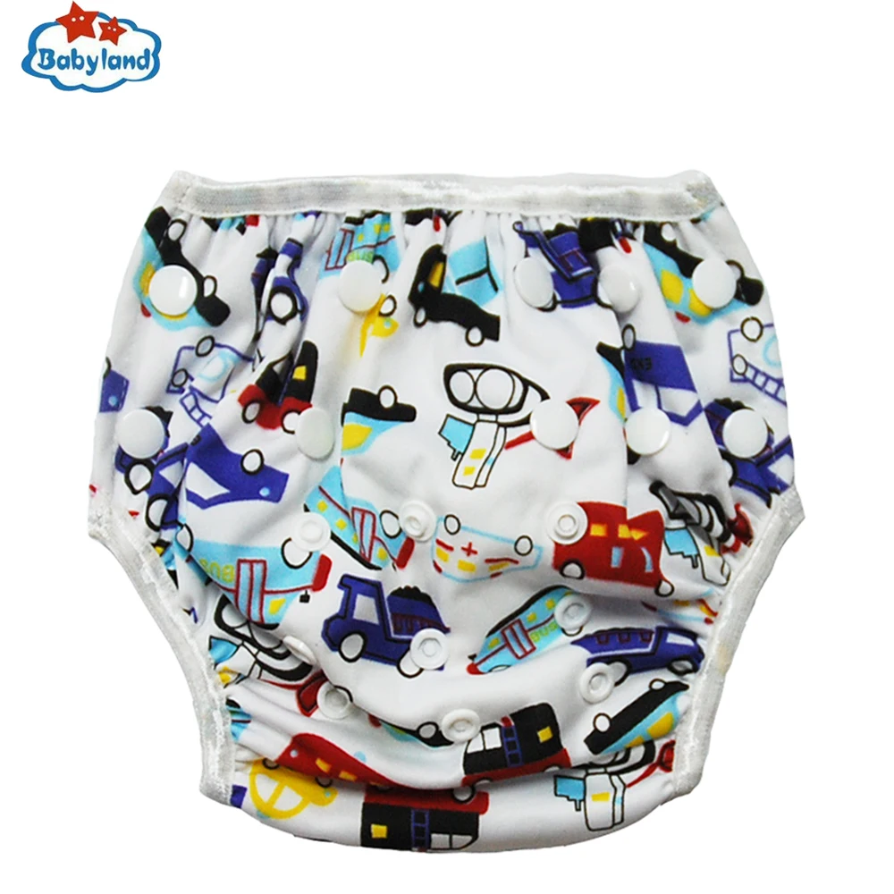 10pcs/Pack Reusable Baby Swim Diapers Waterproof  Swimming Nappies Kids Swimming Pants High Quality One Size for 3kg-15kg Baby