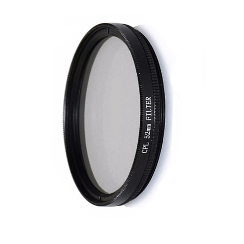 10pcs 37 39 40.5 43 46 49 52 55 58 62 67 72 77mm lens CPL Digital Filter Lens Protector for canon nikon DSLR SLR Camera with box