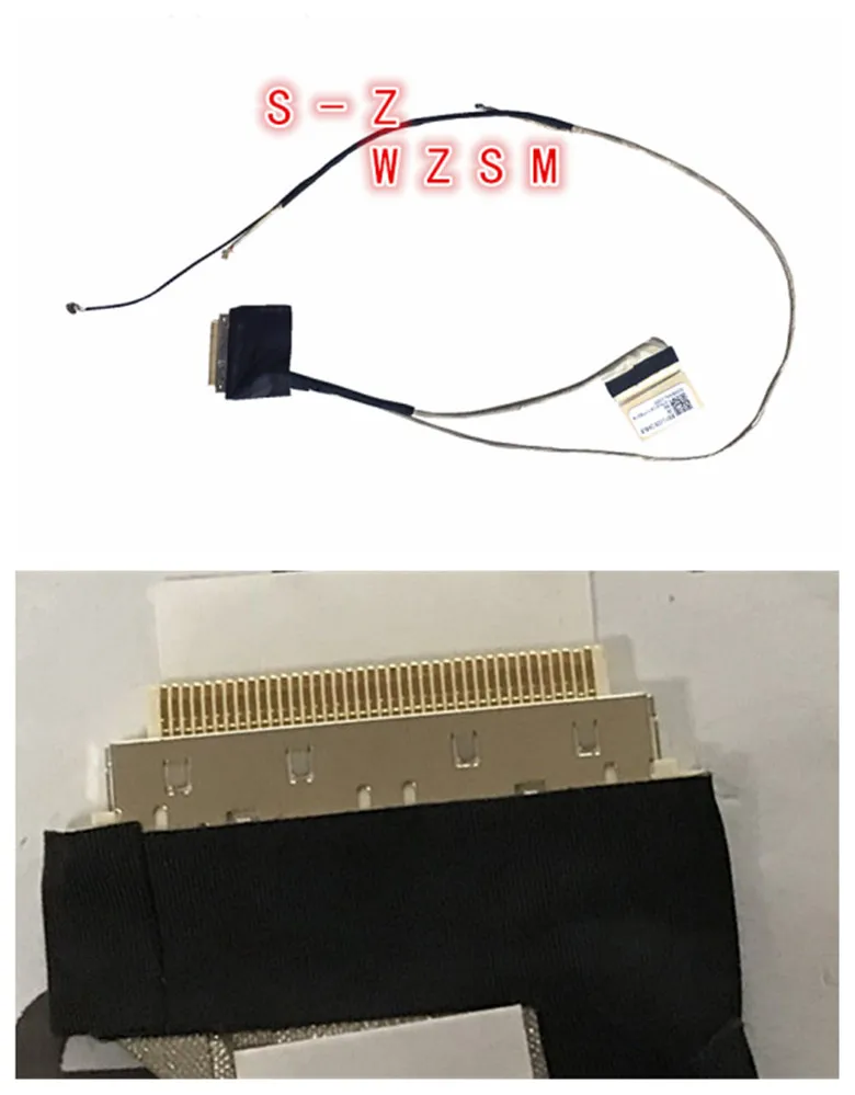 WZSM New LCD LED Video Flex Cable For ASUS S301 Q301L Q391LA/P S301L S301LA S301LP Laptop Screen Display Cable DD0EXALC000