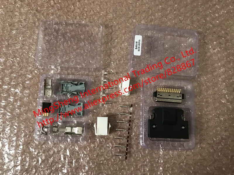 

Original new 100% 50W-750W servo drive motor plug 172160-1 SM-6P 50PIN 172159-1 connector