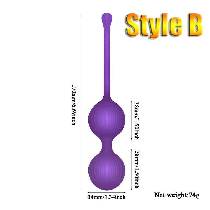 Silicone Smart Ball Kegel Balls Ben Wa kegel muscle trainer Vaginal Geisha Ball massage vibrator vibro egg boule chinoise Female