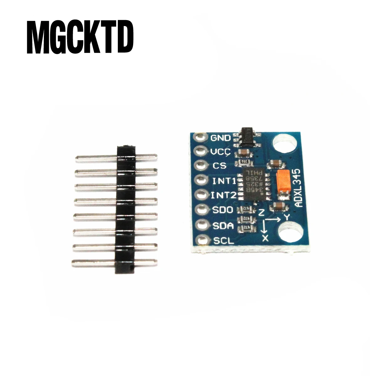 10pcs GY-291 ADXL345 Digital triaxial acceleration of gravity inclination Module IIC / SPI transmission