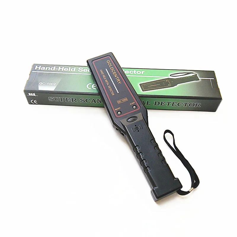 New Arrival Handheld Metal Detector GC-1002 with LED Signal Light High Sensitivity Easy to Operation Mini Portable Detector