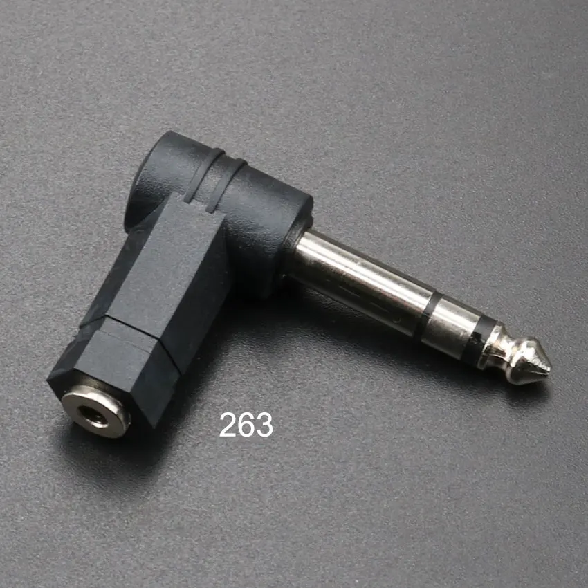 YuXi Jack 6.5 6.35mm Male Plug to 3.5mm Female Connector Headphone Amplifier Audio Adapter Microphone AUX 6.3 3.5 mm Converter