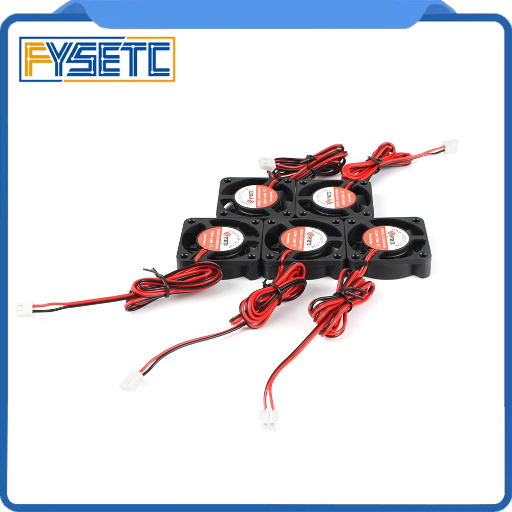 5pcs 3D Printer Parts DC 24V 4010 Cooling Fan 0.08A Hydraulic Bearing Cooler Radiator Sleeve Super Silent For Ender-3