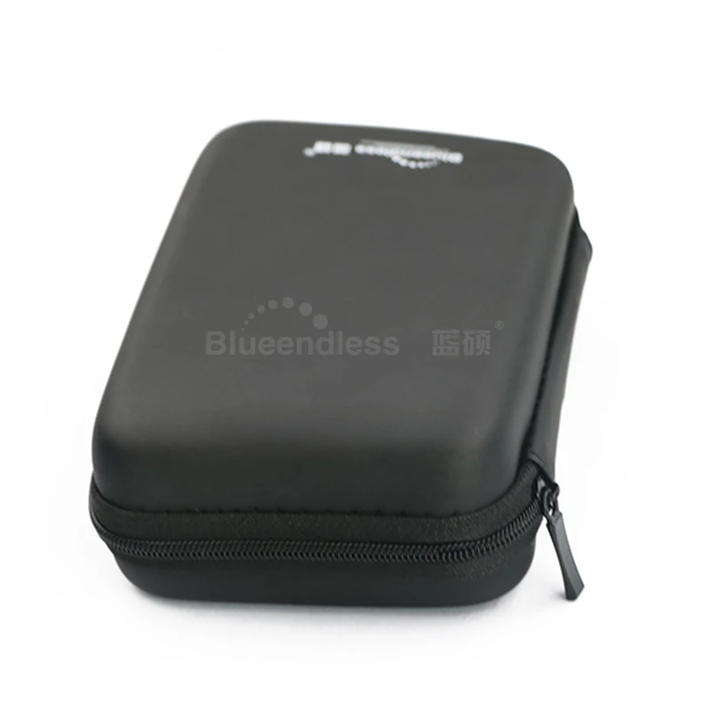 Nero/blu disco rigido carry borse SSD HDD protegge la cassa per MP3/MP4/Auricolare/Box/ digitale Protetto anti-shock hard disk borse