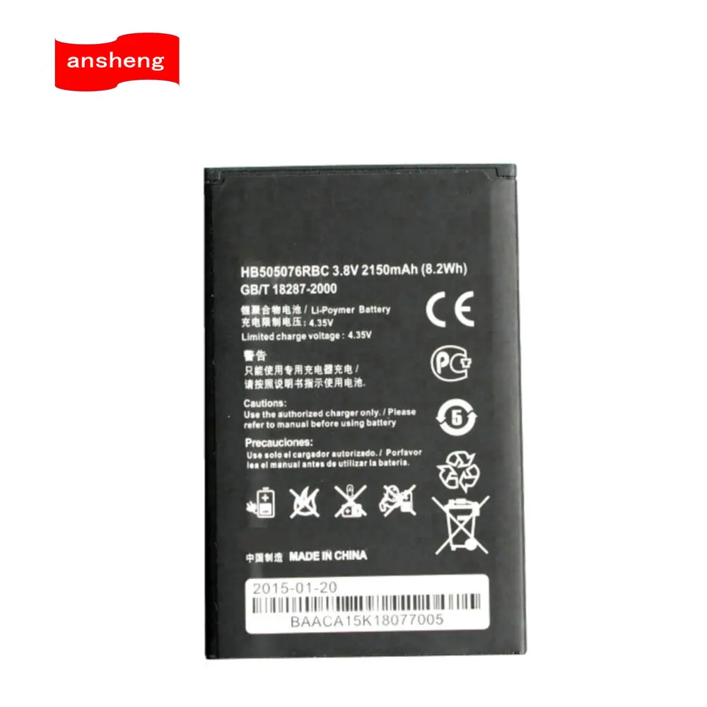 2150mAh HB505076RBC Battery For Huawei G606 G610 G610S G700 G710 G716 A199 C8815 Y600D-U00 Y610 Y3 ii Smartphone