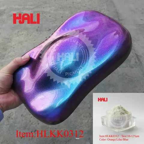 10 gramos pigmento camaleón polvo de espejo duocromo pigmento cromado Hali camaleón polvo de uñas Color cromo polvo de uñas