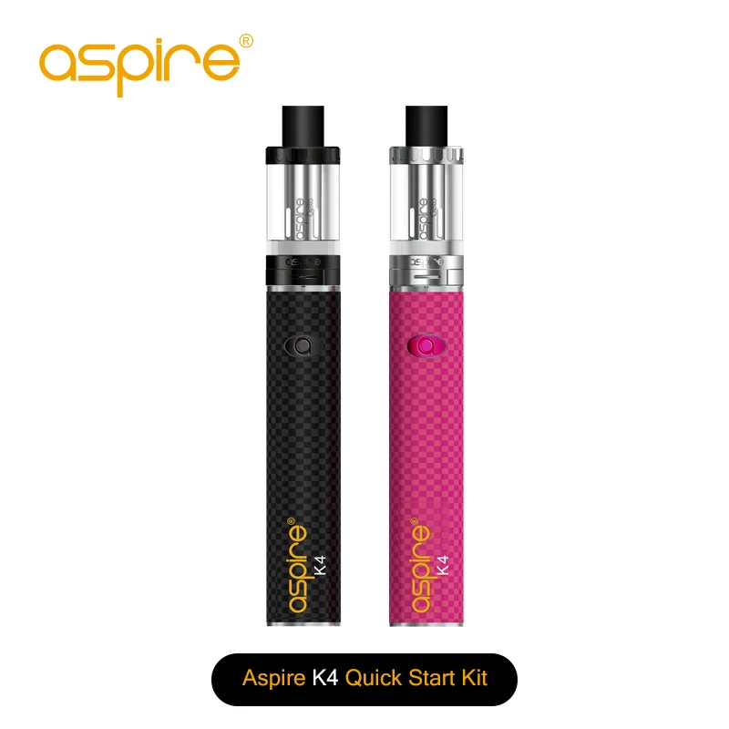 Aspire K4 Quick Start Kit E-cigarette 3.5ML Cleito Tank 2000mah Battery Vaper Pen Ecig Vaperador Smoke Vape Electronic Cigarette