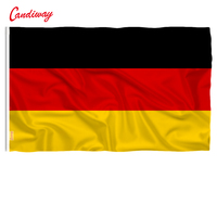 90 x 60cm Deutschland German flag flag parade polyester printed banners office activities NN008