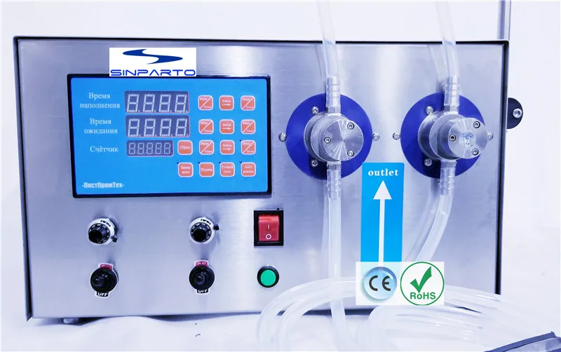 Sinparto-máquina de llenado de acetona, líquido alcalino y ácido solvente, 1 a 5000ml por min