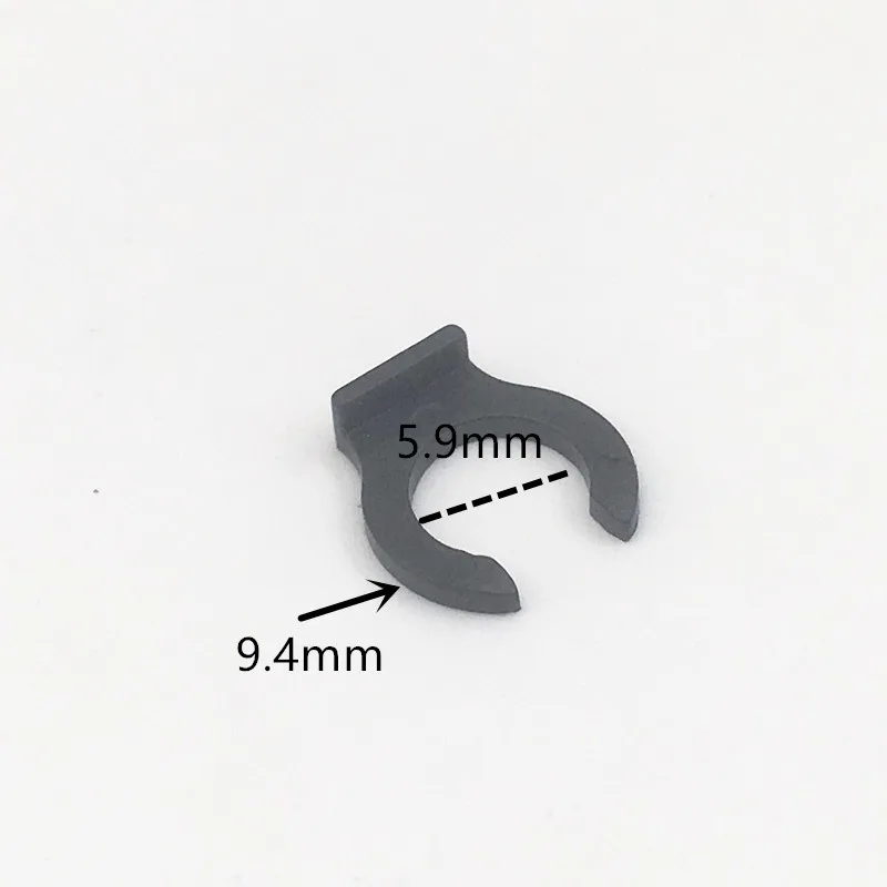 Funssor 1.75mm bowden coupling clip for V6 3D printer Extruder Bowden collect clip black 1.75mm Filament (4mm/6mm OD Tubing)