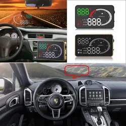 For Porsche Cayenne/Macan/Boxster/911/996/997 Car HUD Head Up Display AUTO HUD Safe Driving Screen Projector