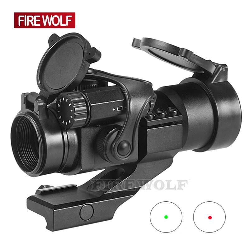 

Hunting Riflescopes 32mm M2 Sighting Telescope Laser Gun Sight with Reflex Red Green Dot Scope for Picatinny Rail