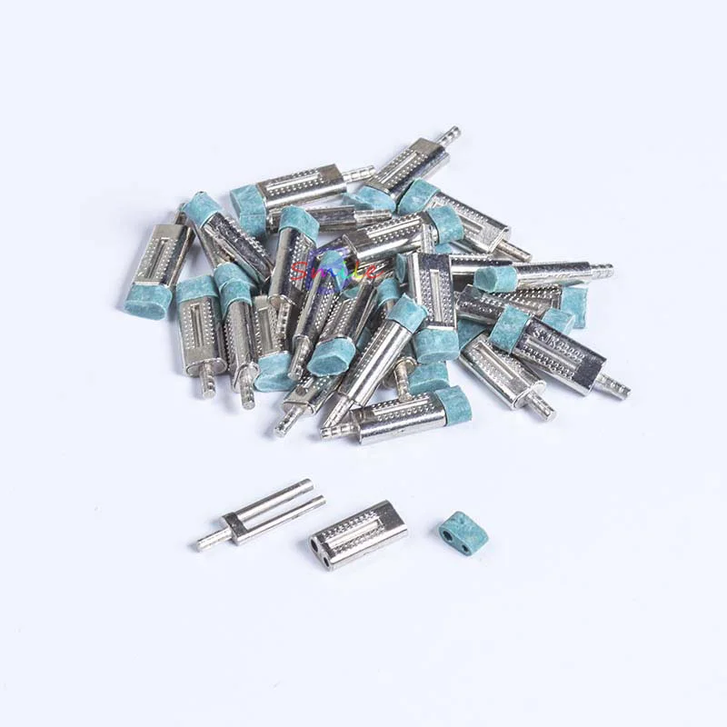 New and high quality 500pcs Dental Lab Stone Model Work Use Double Twin Master Pins with Sleeves for dental lab tool parts