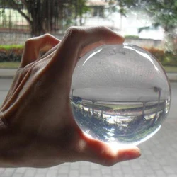 Bola acrílica de cristal transparente para niños, manipulación de malabares de contacto, trucos de magia, juegos de ilusión, 60/70/80/90/100mm