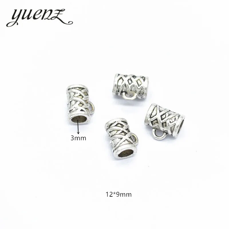 YuenZ 20pcs Tibetan silver Beads European Fit for Women Charm  style Bracelets Necklace DIY Metal Pendant Jewelry Making R55