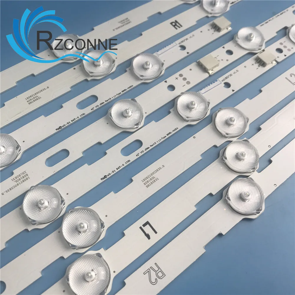 LED Backlight strip 10 lamp For 42LN5204 42LN5200 6916L-1402A 1403A 1404A 1405A 42\