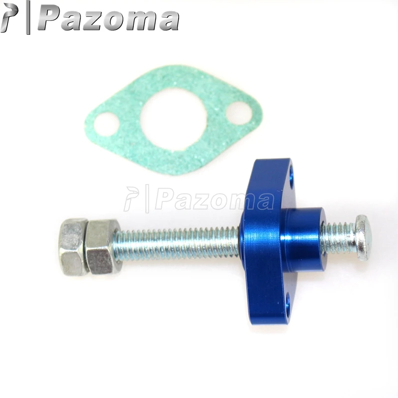 Blue Manual Adjuster Cam Timing Chain Tensioner For Kawasaki ATV Kef 300 Lakota Klf 110 Mojave Klf 185 220 250 300 400 Bayou