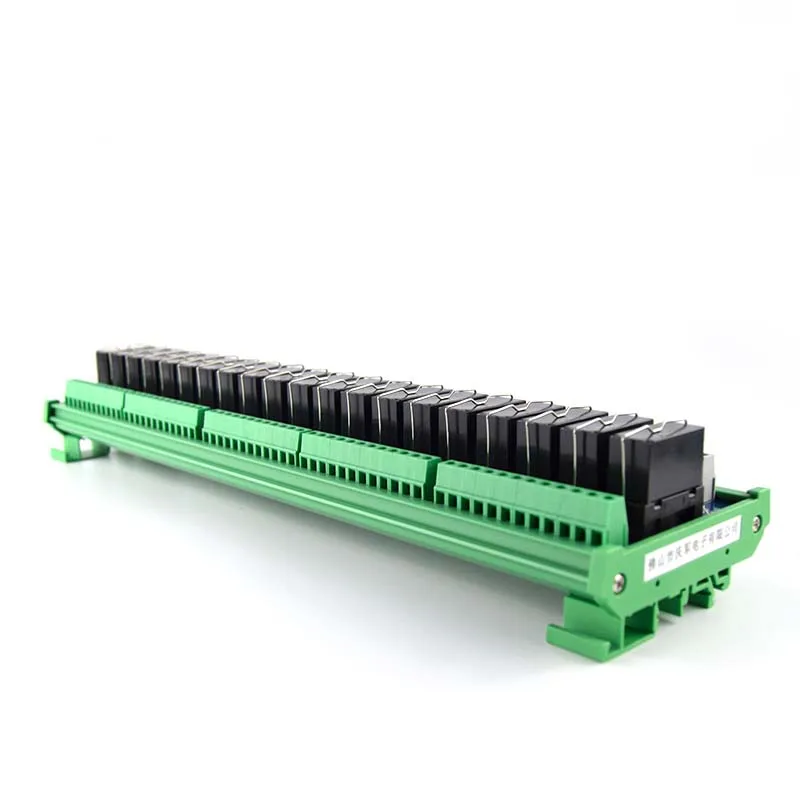 20-way  relay single-group module 24V module compatible with NPN/PNP rail mounting