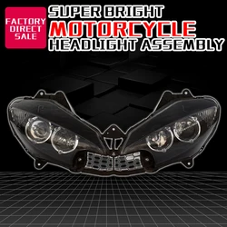 High quanlity Headlight Front Head Light Lamp Assembly For YAMAHA YZF600 YZF R6 2003 2004 2005 R6 03 04 05 Clear Headlamp