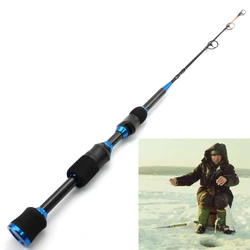 Alta Qualidade Vara De Pesca De Carbono, Ultraleve Spinning Rod, Equipamento De Pesca, Pesado, Viagem, Menor Custo, Inverno, 65cm, 75g