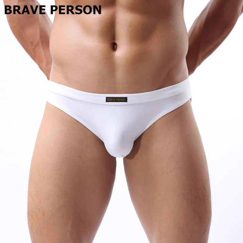 Brave Person-ropa interior de algodón para hombre, calzoncillos cómodos y transpirables de alta calidad, B1132