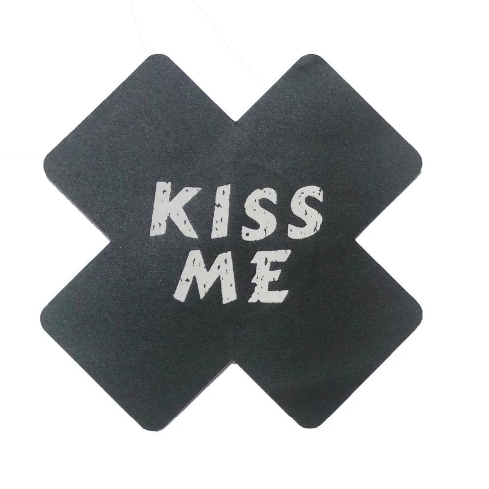 Kiss Me And Touch Me Disposable Nipple Cover Women Bra Tape Adhesive Nipple Covers Petals Breast Sticker Cross Nipple Pasties