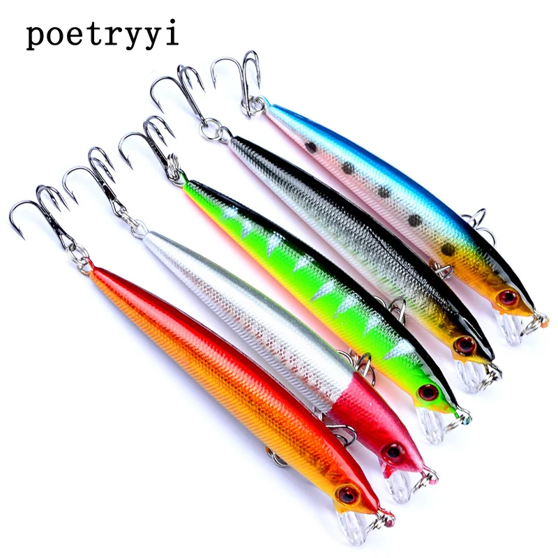 

1pc High Quality Minnow Fishing Lures 90mm 11g Crankbait Fishing Wobblers 3D Eyes Artificial Hard pesca Bass tackle 30